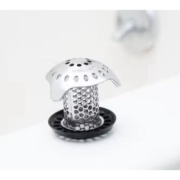 TubShroom Ultra Platinum Bundle Stainless Steel Hair Catcher & StopShroom Plug - Picture 6 of 8